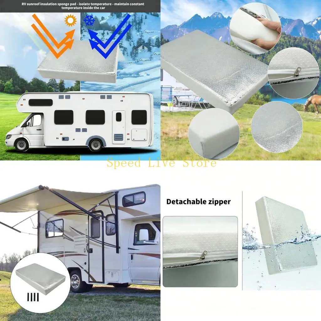 547C Aluminum Foils RVs Cover For Sun And Ventilation In Various Weather