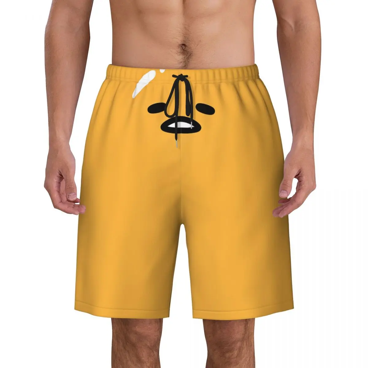 Cartoon Gudetama The Lazy Egg Swim 3D Pants Women Trunks Beach Print Short Pants Fashion Summer Men Shorts