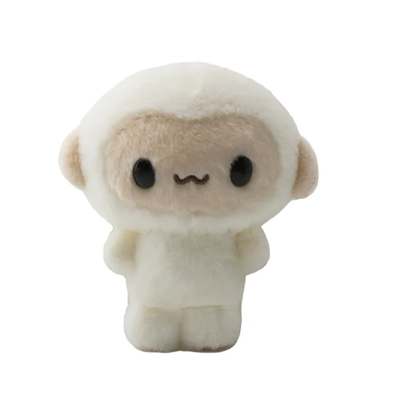 Kawaii New 10CM Doll Banana Monkey Plush Doll Pendant Ugly Keychain Backpack Pendant Girl Birthday Gift Christmas Gift view 5
