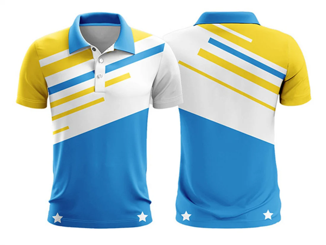 Personalizado novo verão de alta qualidade camisas polo dos homens verão casual manga curta camisas polo oversize poliéster golfe polo t camisa wp14