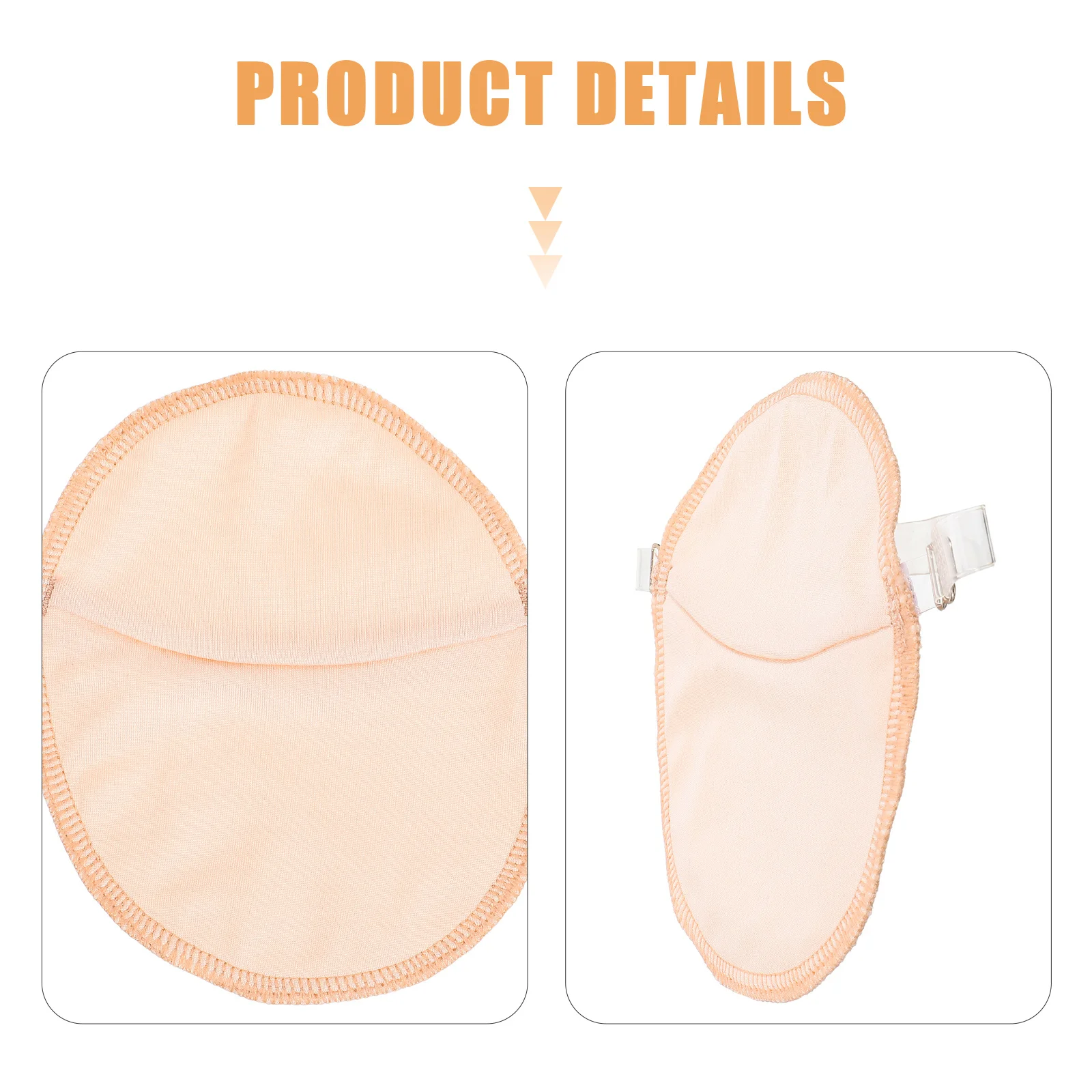 1 قطعة وسادة عرق تحت الإبط قابل للغسل ماصة درع الصيف الإبط العرق حامي للنساء فستان تي شيرت #1