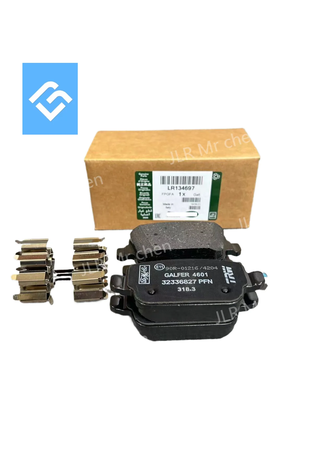 LR023888 LR003655 LR134697 rear brake pads are suitable for Land Rover Freedomwalker 2 Petrol 3.2 quality guarantee original