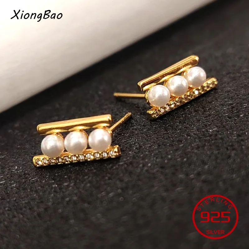 

Новые серьги New Suds Eve 3pearl Star's Same, модный дизайн, для женщин и девушек, подарок, корейский стиль, весна 2026