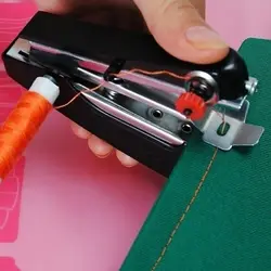 Portable Sewing Machine Small Handheld Multi Sewing Machine Household Simple Needlework Manual Crop Repair Clothes Fabric
