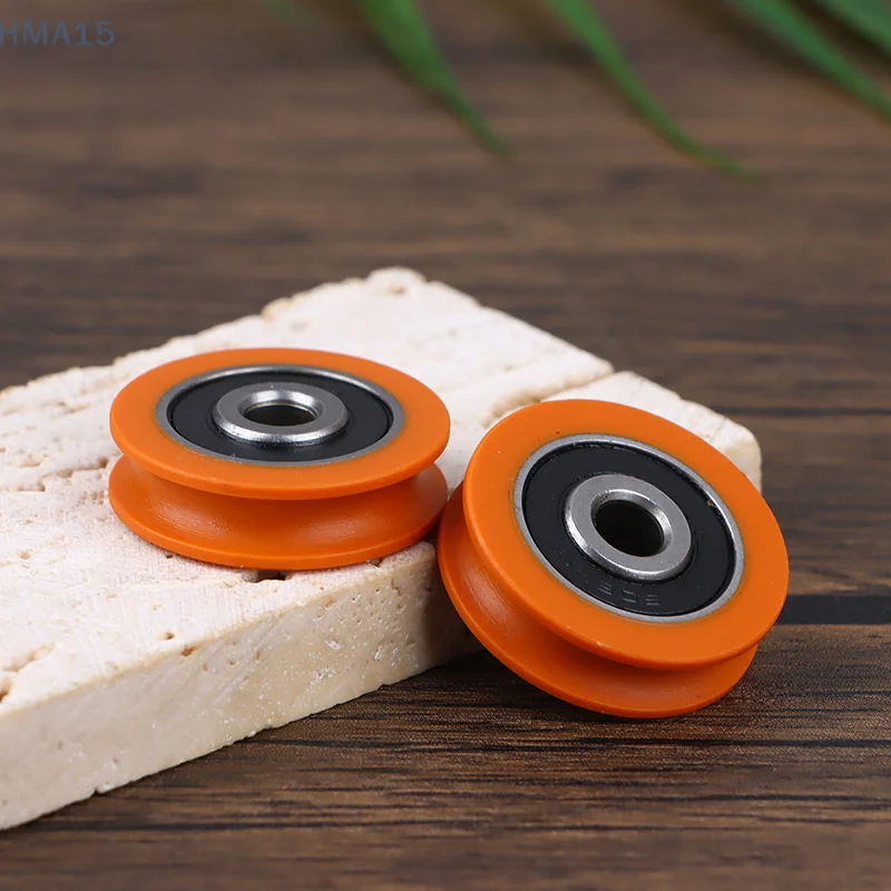 1 Pcs  6*29*8mm U Shaped Groove Wheel Bearing Pulley Rolling Wheel Concave Guide Wheel For Mechanical Pulley Accessories image 5