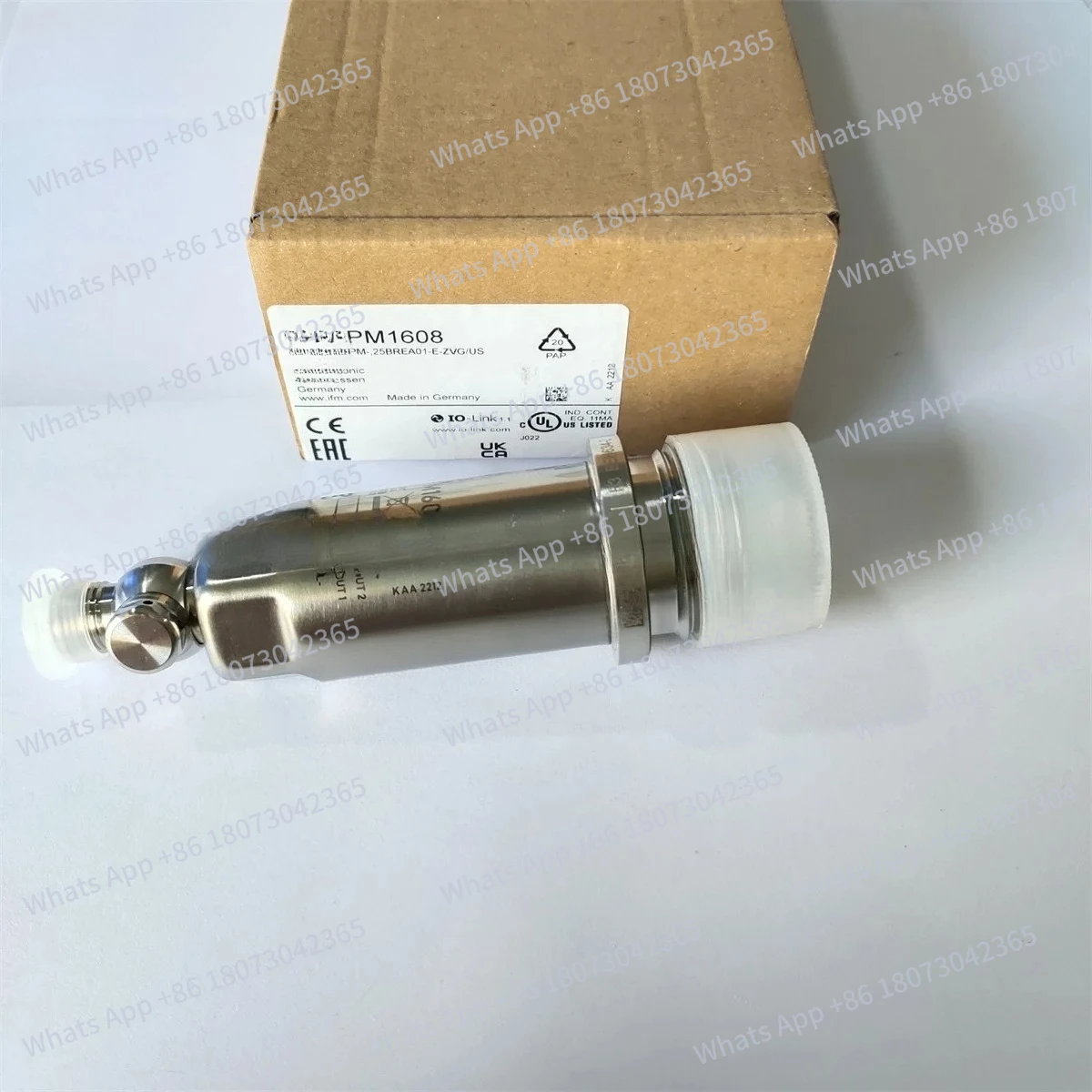 

PM1608 New Original IFM Flush pressure sensor PM-,25BREA01-E-ZVG/US