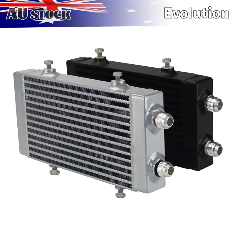 Universal Dual Pass Bar & Plate Oil Cooler 9.5