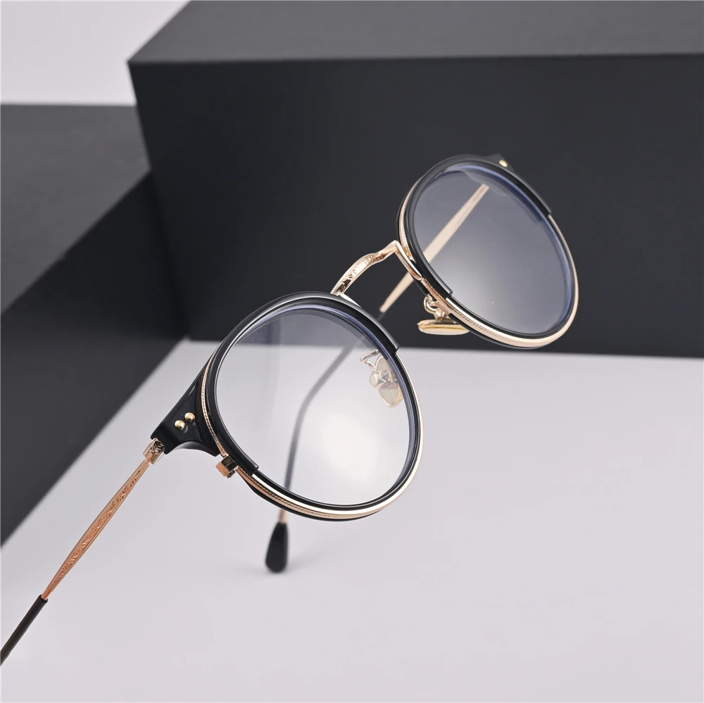 

Cubojue Oval Eyeglasses Glasses Frame Male Women Black Myopia Men Tortoise Anti Reflection 0 -150 200 250 300 Optical Spectacles