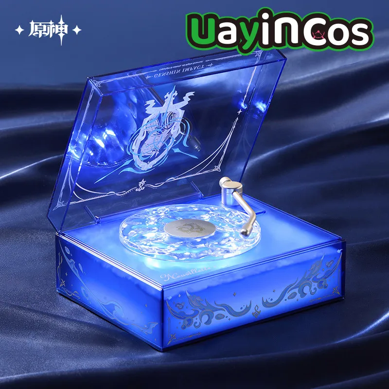 

Original Bluetooth Speaker Genshin Impact Neuvillette Impression Home Music Player Ornament Anime Figure Game Toy Kids Gifts Cos
