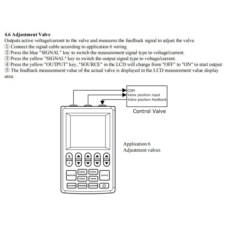 Multifunction Signal Generator 4-20Ma Current Voltage RTD Thermocouple Signal Source Handheld Process Calibrator-TCES