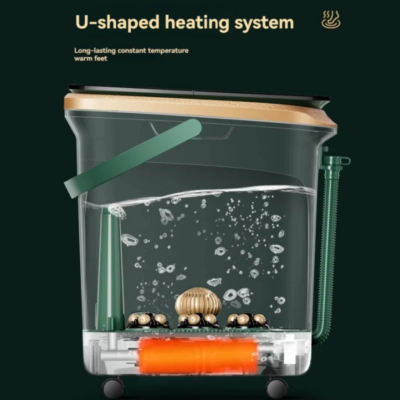جديد النساء الحوامل الكهربائية نفطة القدم دلو حمام القدم المكونات الذكية درجة حرارة ثابتة التعقيم مع ضوء عجلة