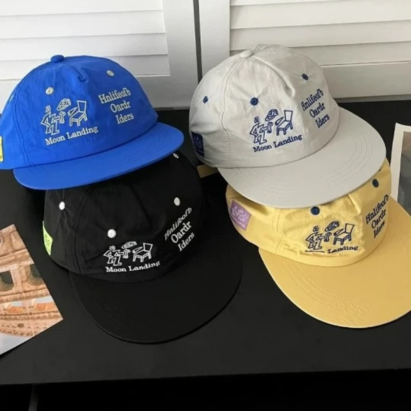 漫画刺繍野球帽女性用アウトドアスポーツスナップバック野球帽フ - Streetwear Brand Beanie のレビューと価格