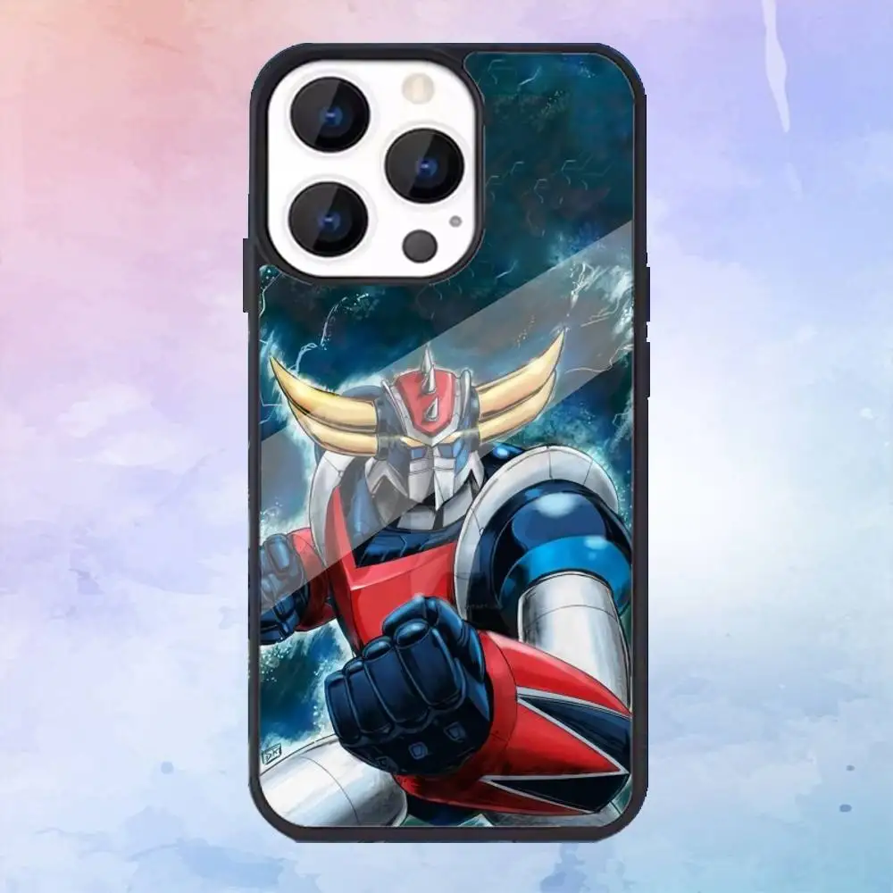 Coque de téléphone UFO Robot g-ororak pour iPhone17,16,15,14,13,12,11 Plus,Pro Max, charge sans fil magnétique Magsafe