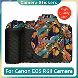 R6II R62 R6M2 Decal Skin Vinyl Wrap Film Camera Protective Sticker Protector Coat For Canon EOS R6 Mark II 2 M2 MarkII Mark2