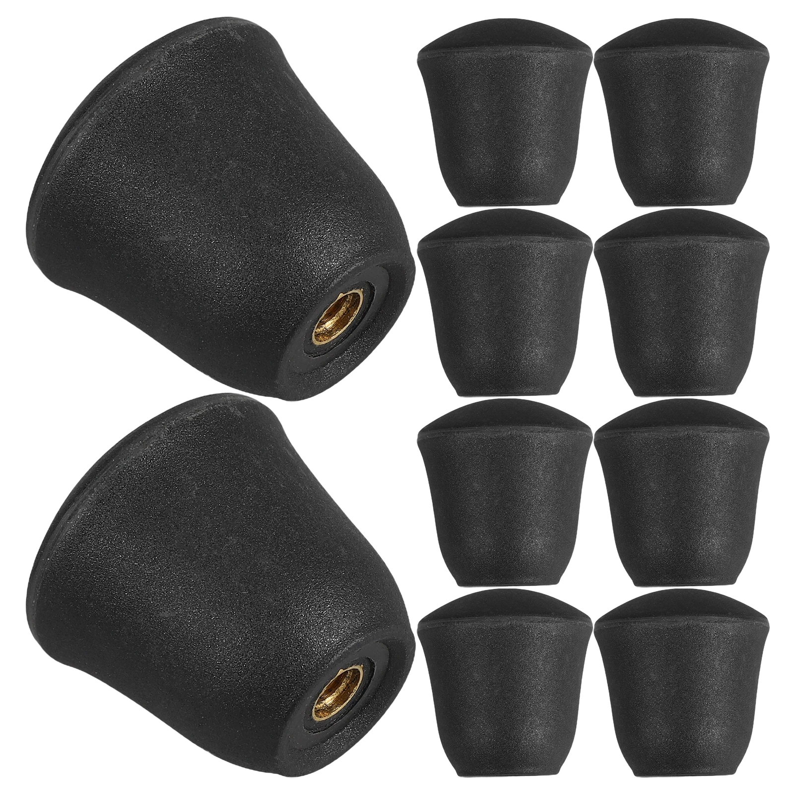 

10pcs Universal Bakelite Pot Lid Replacement Knob Heat Resistant Non-Slip Black Cookware Handle Kitchen Casserole Kettle