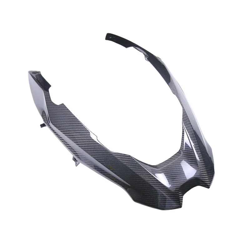 Aplicável acessórios da motocicleta r1200gs r1250gs pássaro modificado fibra de carbono frente lábio carenagem capa