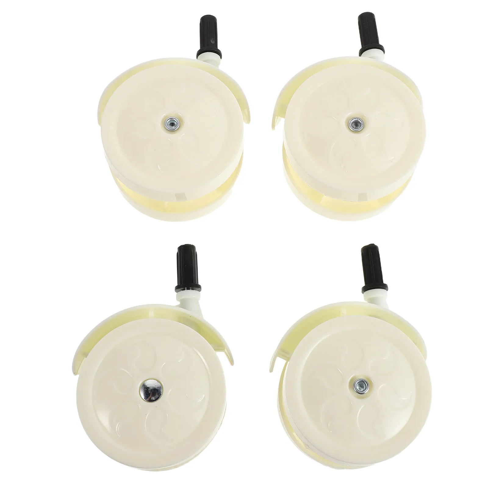 

Комплект из 4 сменных колес для ходунков с высокопрочными подшипниками, поворотная конструкция, для младенцев и малышей, простая установка, снижение шума