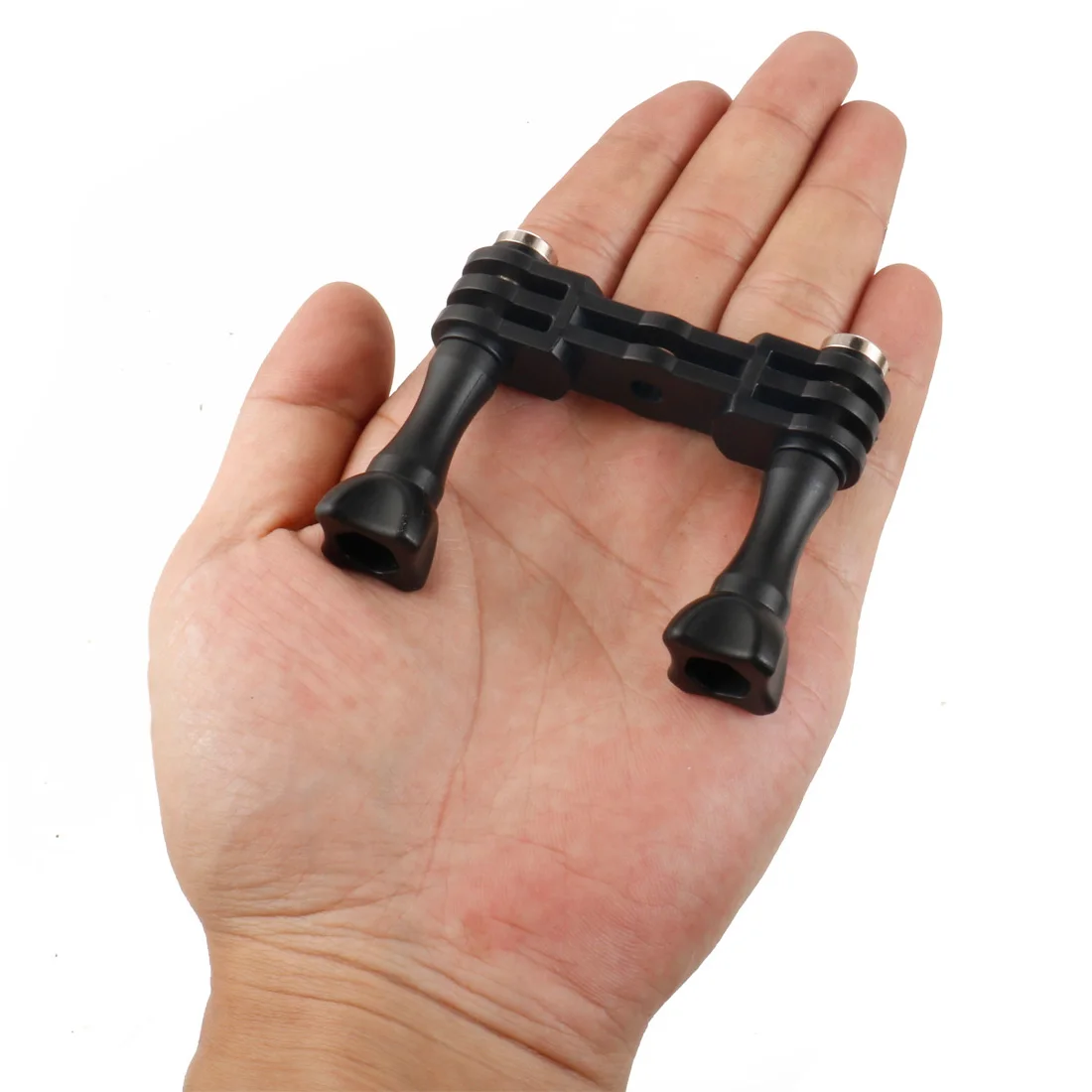 Doppelter Dual-Halterungs-Stativhalter, Sportkamera-Griff mit Schraubmontage-Adapter für Gopro Hero 13 12, für DJI Osmo Action-Kamera – Detail 22