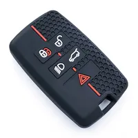 For Land Rover Range Rover Sport Evoque Velar Discovery 5 Jaguar XE XF E-Pace F-Pace A9 A8 X8 XJ XFL XJL Silicone Car Key Case