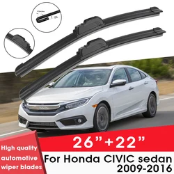 Car Wiper Blade Blades For Honda CIVIC sedan 2009-2016 26