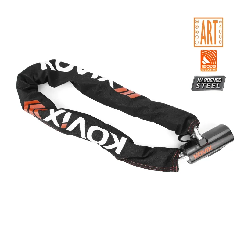 Drill resistant disc-style cylinder alarm bike lock bicycle lock with alarm chain lock bike