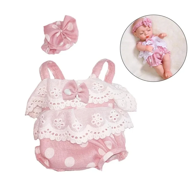 New Clothes Fit 30cm Doll Dress Jumpsuit Doll Clothing Accessories American Doll Accessories Fit For 12inch Baby Doll DIY Toys
