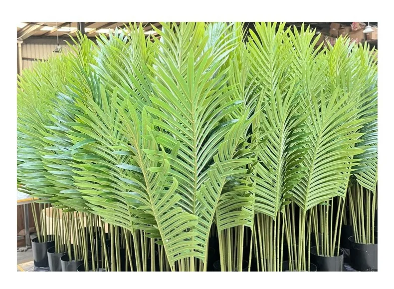 Large Artificial Plant 120cm 150cm 180cm Green Plastic PE Tree Fake Dypsis Lutescen Home Office Garden Interior Decoration