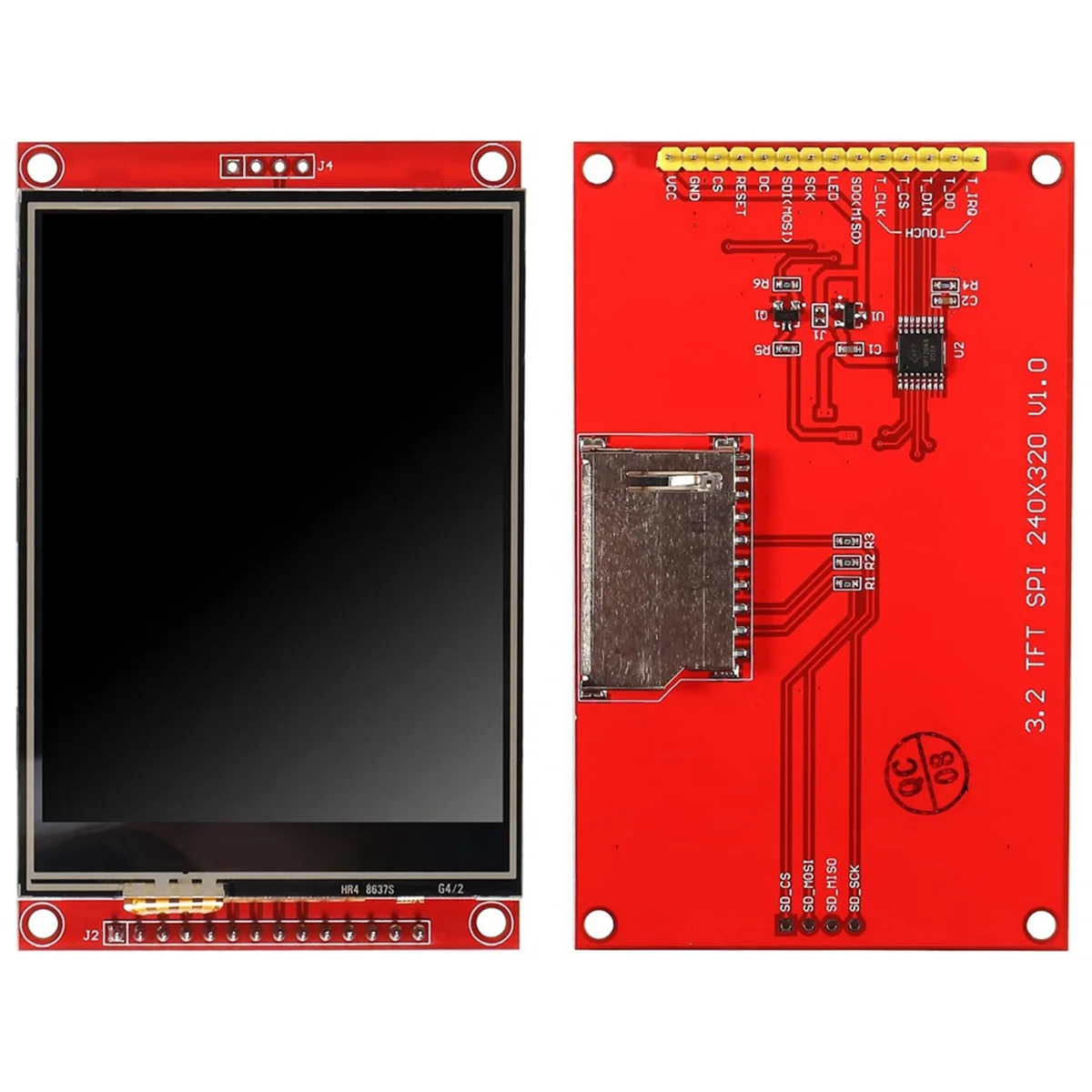 Pantalla táctil LCD TFT SPI ILI9341 de 3,2 pulgadas, pantalla táctil LCD TFT 320X240, módulo de pantalla STM32 de 5V/3,3 V con lápiz táctil