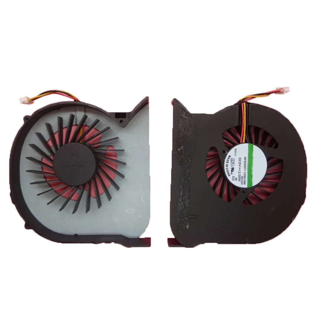 مروحة وحدة المعالجة المركزية للكمبيوتر المحمول ومبرد الحرارة لـ Tongfang K41H K485 MF60090V1-C230-G99 60.4IN01.001 جديد