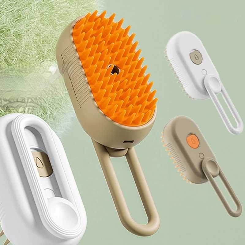 

Spray Massage Comb for Cat and Dog Pet Beauty Products One Button Spray Anti Flying Hair Cleaning Bath Spray Does Not Hurt Skin