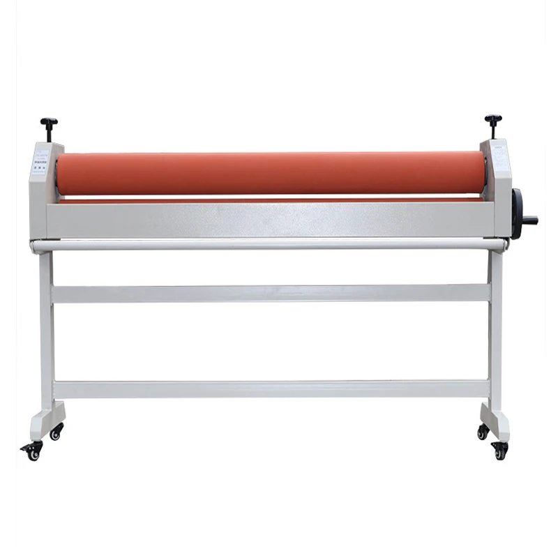 

SG-TS1600 Hot Selling Paper Cardboard Cold Laminating Machine 1580mm Cold Manual Laminator With Stand