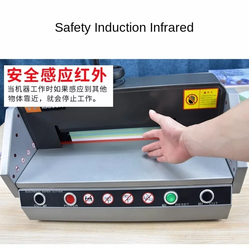 Electric paper cutter desktop electric G-330H labor-saving thickened heavy-duty paper cutter 40mm multi-function automatic