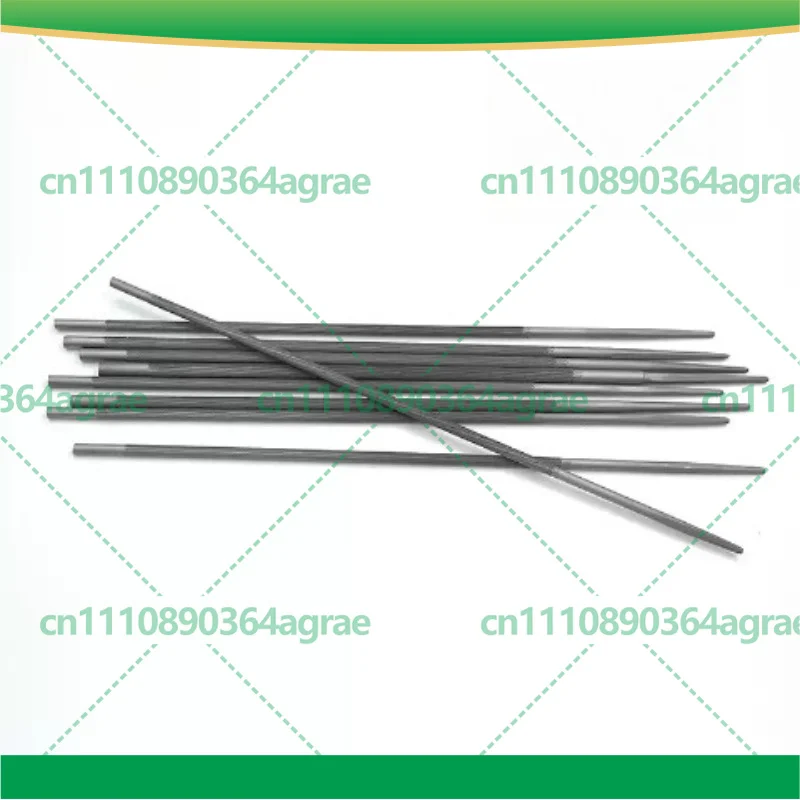 12Pcs 4.8mm Round File Chainsaw For Stihl Logging Saw Guide Bar Steel File Garden Power Tool Accessories