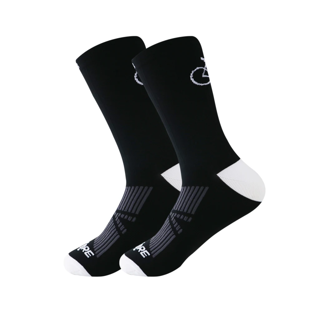 Calcetines de compresión para hombre y mujer, medias de alta calidad para ciclismo, fútbol y baloncesto