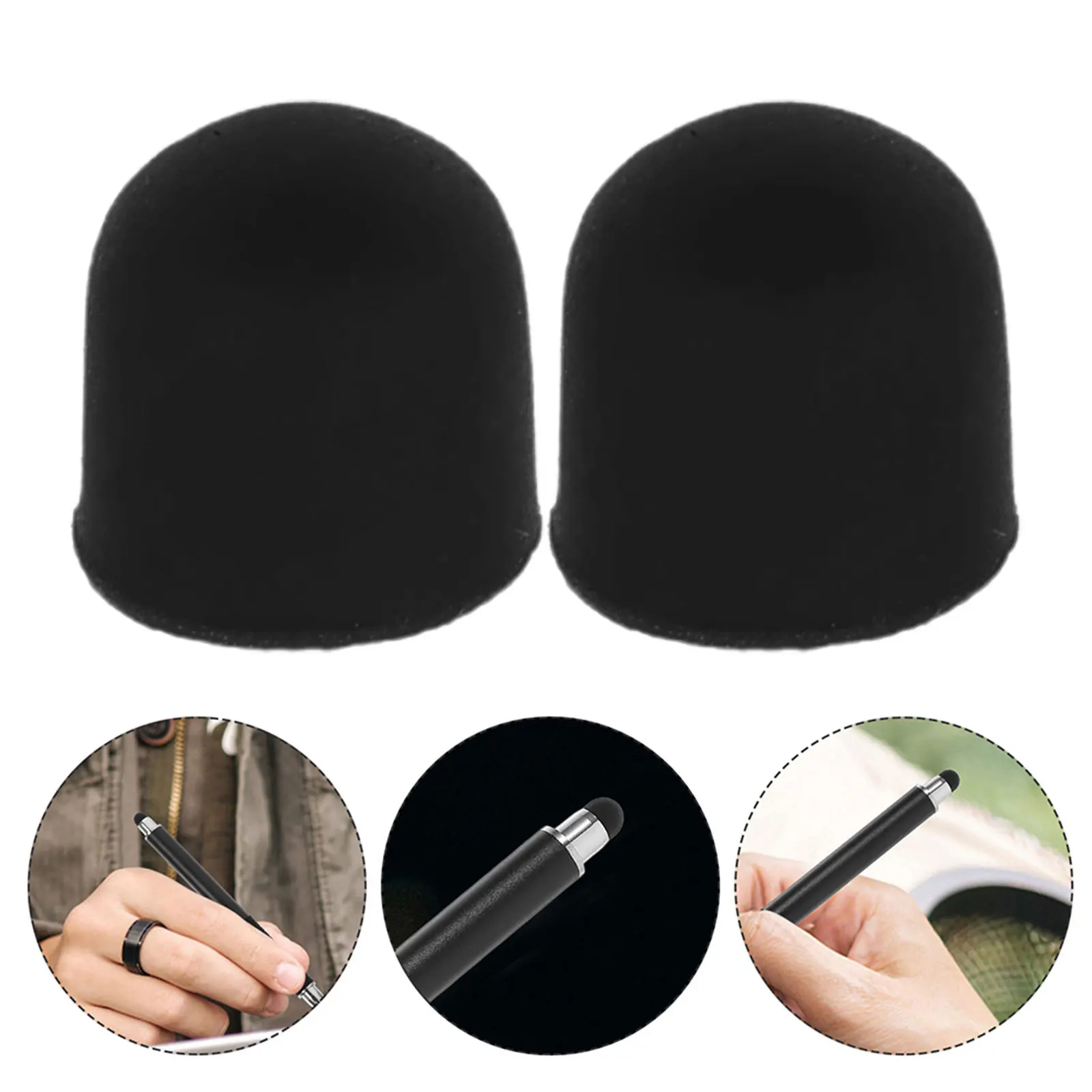

100Pcs Stylus Pen Replacement Nibs Touchscreen Silicone Tips for Tablets Mobile Phones Drawing Accessories Stylus Nibs