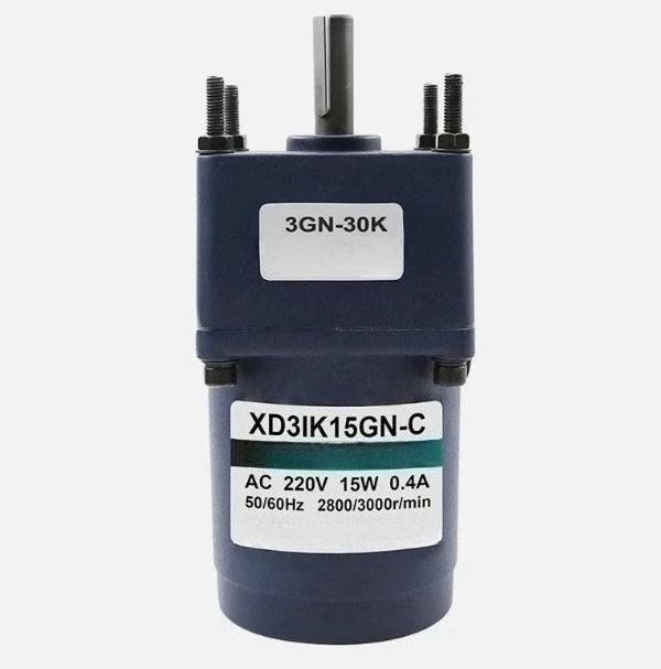 

Brand New 3IK15GN-C 220V AC gear reducer motor fixed speed Expedited shipping