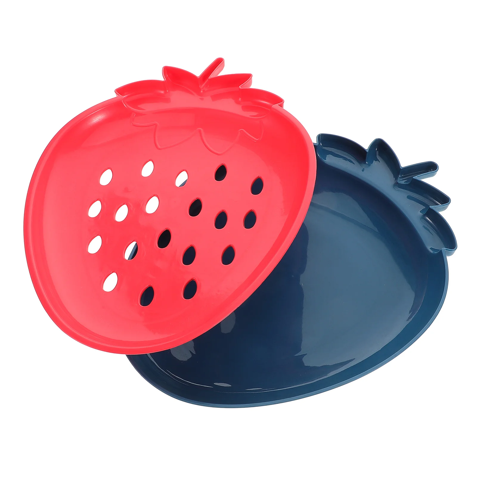 

Fruit Drain Tray Double Layer Plastic Colander Snack Bowl Kitchen Sink Washing Basket Strainer Vegetable Bowl Drainer Pasta