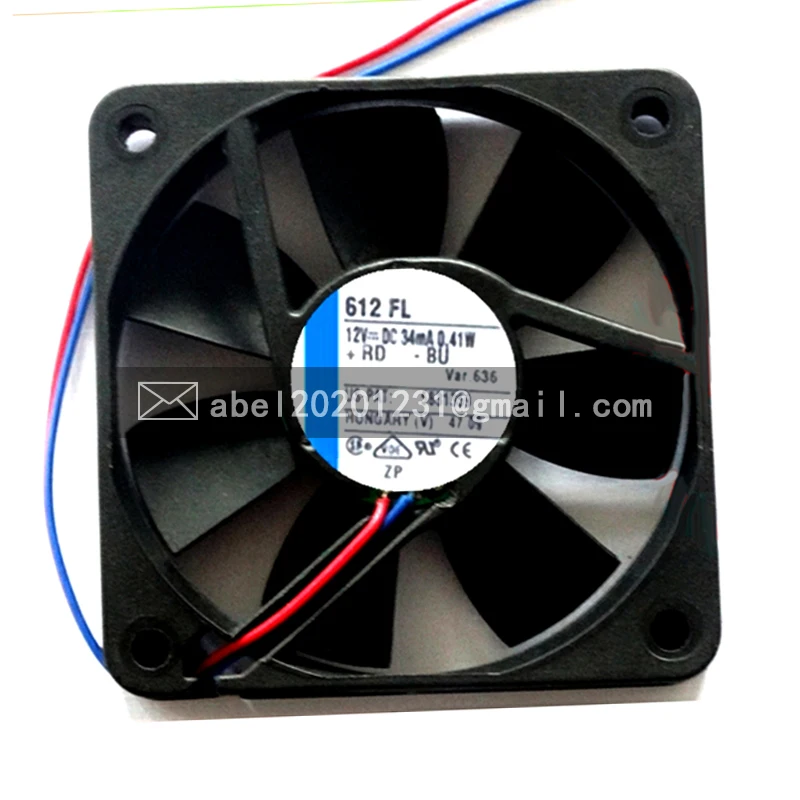 

BRAND NEW ORIGINAL 612FL-680 612 FL-680 DC 12V COOLING FAN 6025 60*60*25 MM