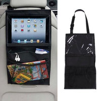 Auto Car Seat Organizer Holder Multi-Pocket Travel Storage Hanging Tablet Mummy Bags Baby Car Seat Back Bag for ipad Hanging Bag