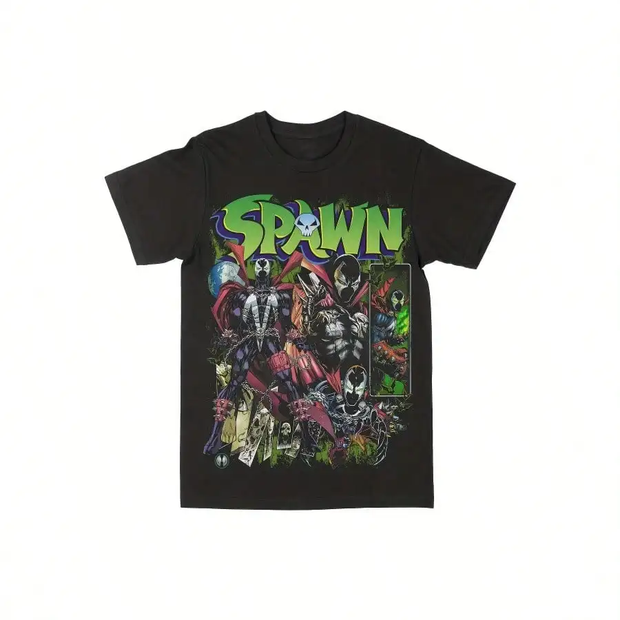 

Spawn Удобная мужская футболка с круглым вырезом и короткими рукавами 180 г