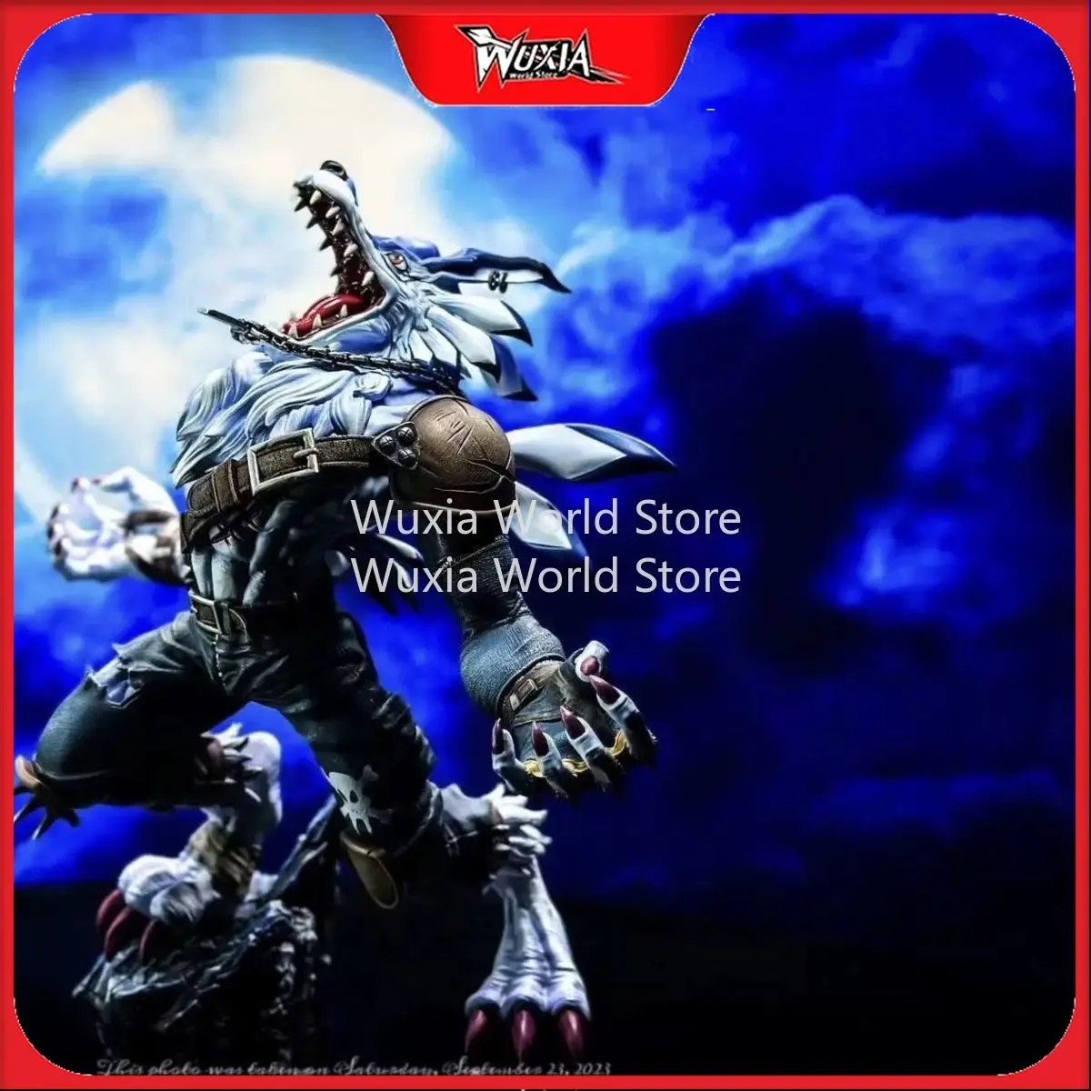 

Новая фигурка Garurumon высотой 22 см, Digimon, аниме-фигурки, коллекционная модель, ПВХ, настольный орнамент, украшения, лучшие подарки для детей