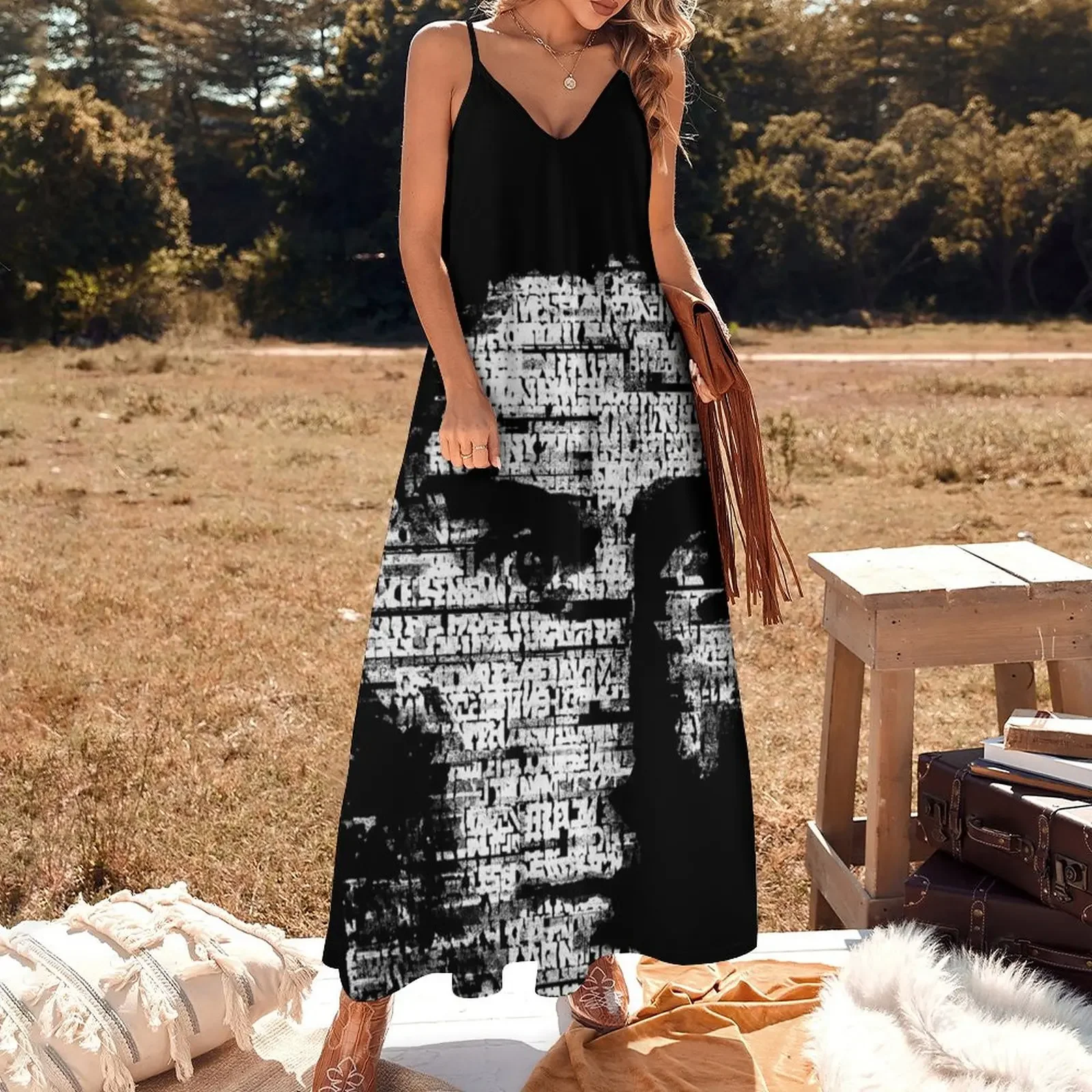 Kafka Sleeveless Dress women clothes long sleeve dresses evening dress women Dress for girls