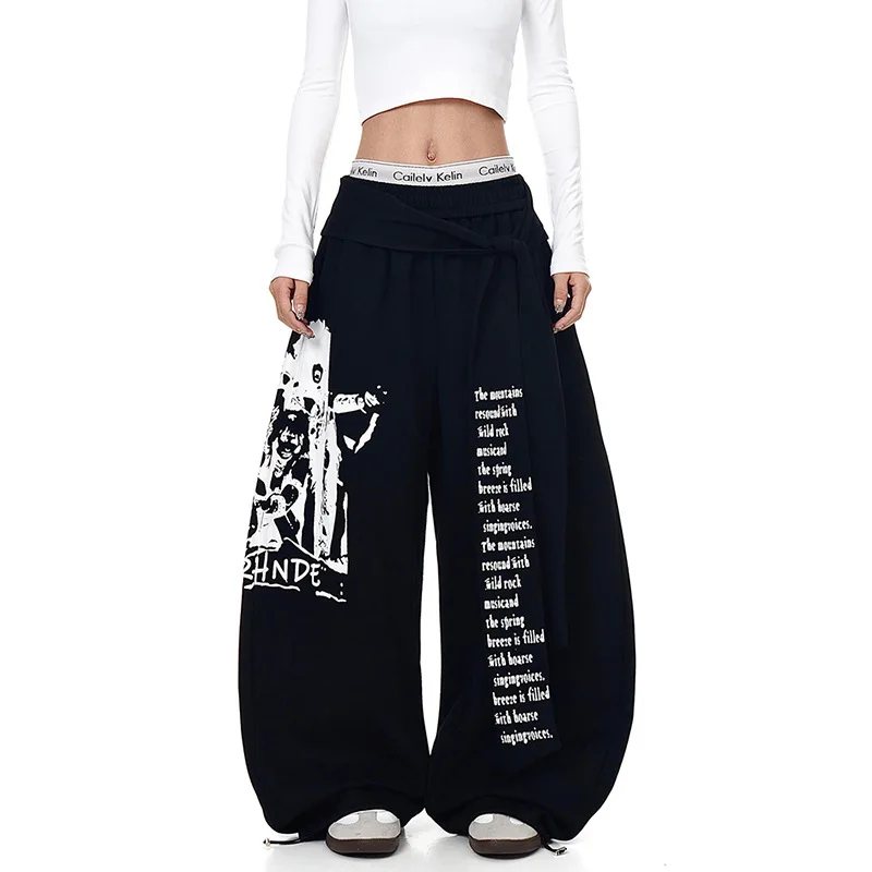 Men's Letter-Print Joggers — product detail 6