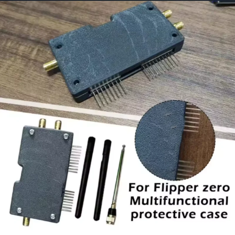 Für Flipper Zero 3-em-1-Erweiterungsplatine Wifi 2,4 g Módulo Alto Ganho Cc1101-Modul tekst Nrf Sniffer, Mausjacker