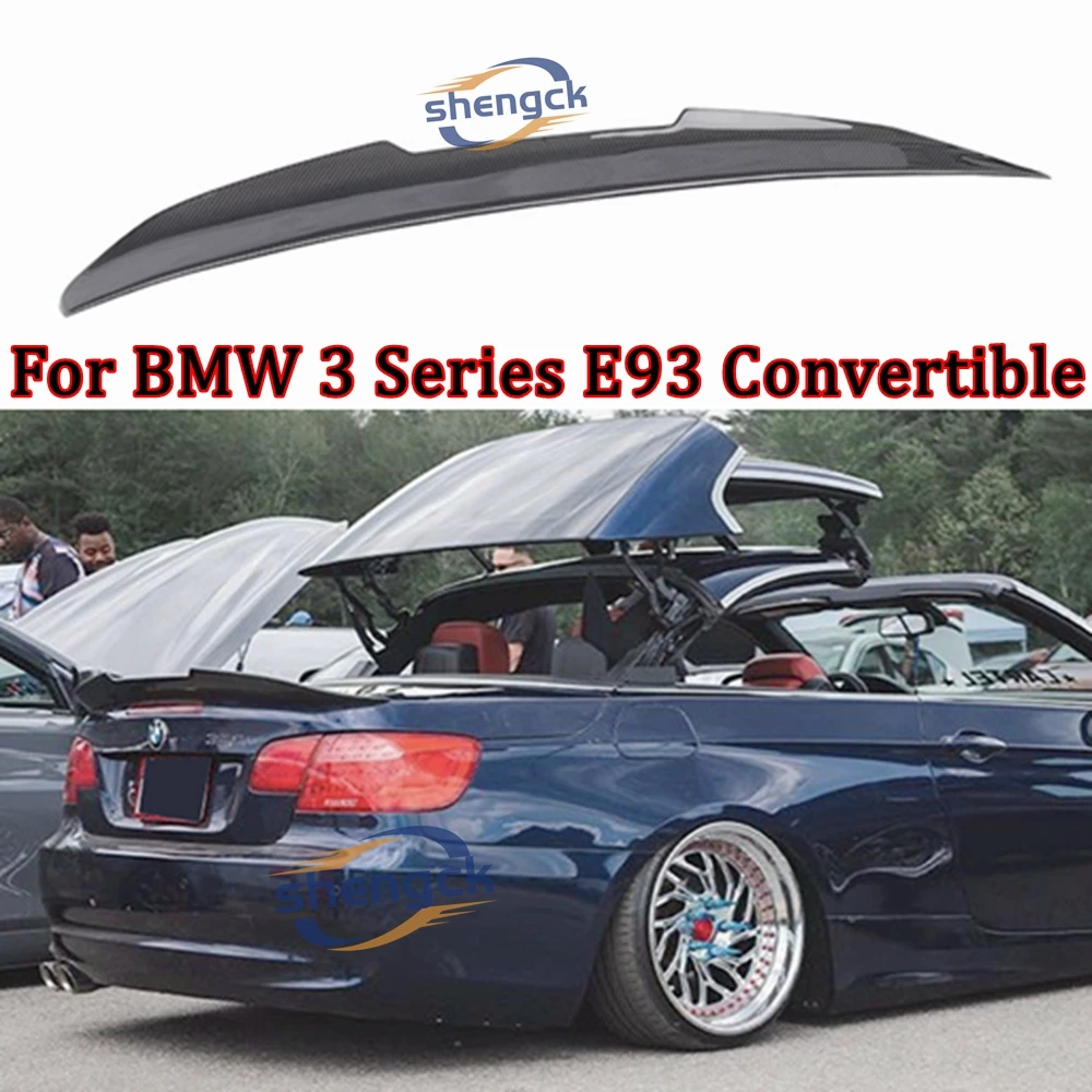 

For BMW 3 Series E93&E93 M3 Convertible PSM Style Carbon fiber Rear Spoiler Trunk wing 2006-2013 Forged carbon