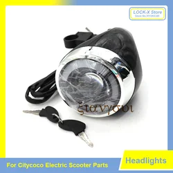 12V 48V 60V 72V Bluetooth Headlights Turn Signals Taillights LCD Instrument Dashboard for Citycoco Niu Electric Scooter Parts