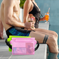 1PCS Transparent Underwater Dry Protection Bag High Waterproof Sealing Swimming Bag for Mobile Phone Pouch Beach Boat Supplies