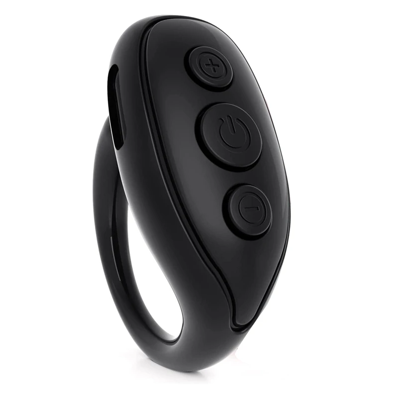 Bluetooth-пульт дистанционного управления со страницей, пульт дистанционного управления для спуска затвора камеры мобильного телефона, умное Кольцо дистанционного управления для Iphone Ipad
