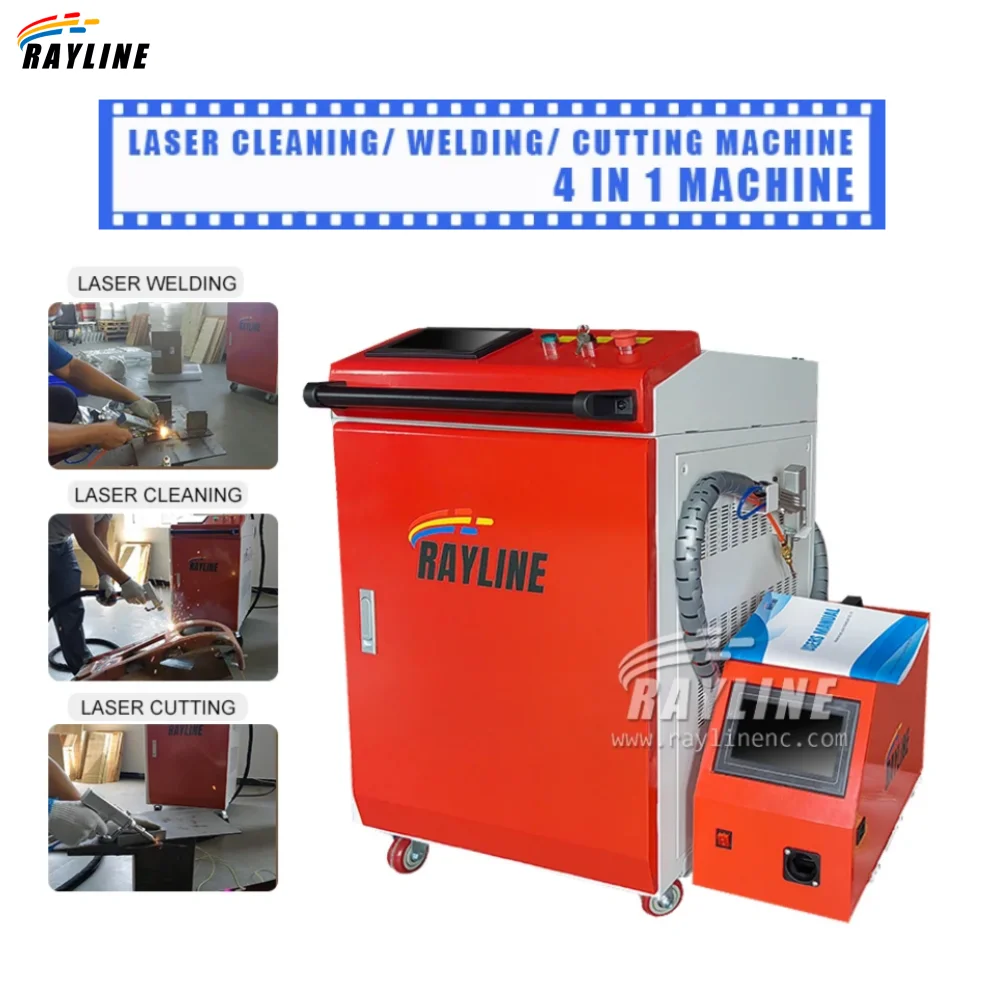 

1500W/2000W/3000W Fiber laser welding machine Handheld Laser machin 4 in1 Welding/Cutting/Cleaning LASER MACHIN for Metal