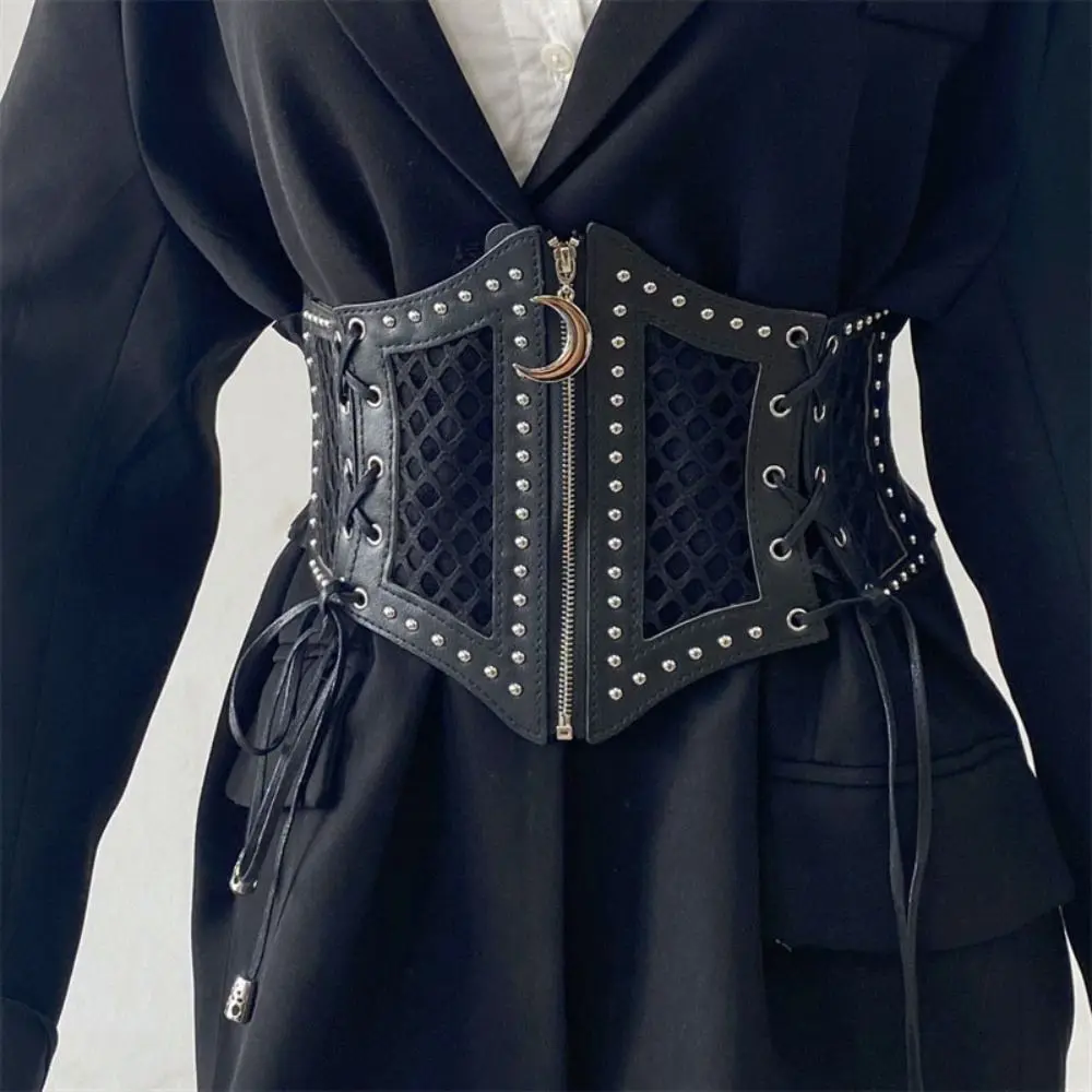 cinto-feminino-de-couro-pu-gotico-com-recortes-em-rede-cinto-de-corrente-preta-com-cruz-decoracoes-de-cintura-larga-moda-retro